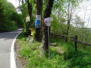 07 Partenza da Selvino (poco sopra Palazzetto dello sport - 920 m) sul sent. 514 per Santuario del Perello